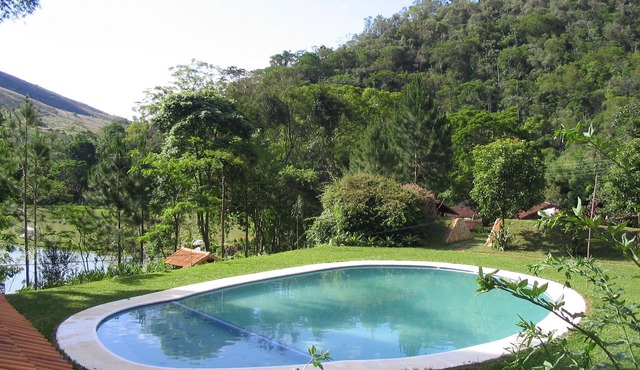 Country house on a farm