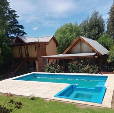 Cabaña Soñada en complejo con piscina