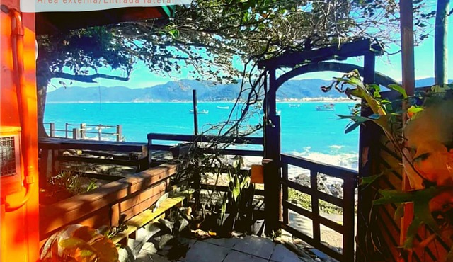 Cabana Charmosa de Frente Para o Mar, Praia do Pântano do Sul, Florianópolis, SC