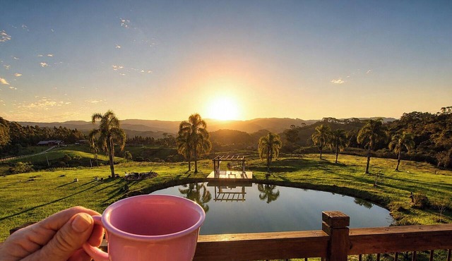 Cabana Pôr-do-Sol com Jacuzzi + Hidro em Rancho Queimado - SC
