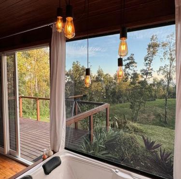 Cabana Romântica Anitápolis-SC 04 com Hidro