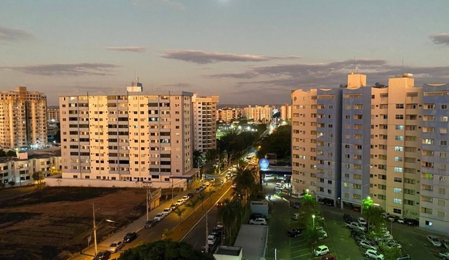 Caldas Express Flat 703 - east-facing balcony with a wonderful view!