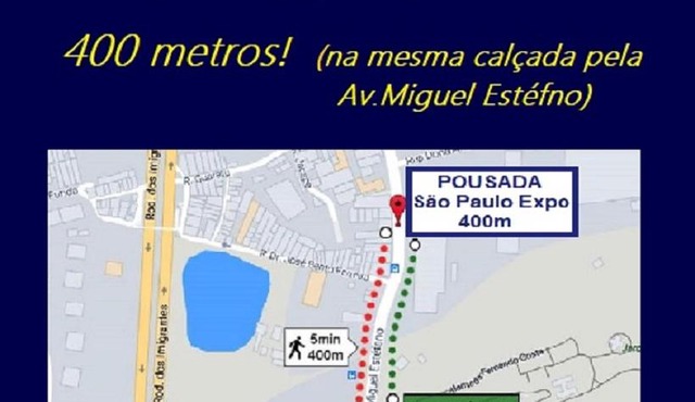 Cama & Café São Paulo Expo há 400metros