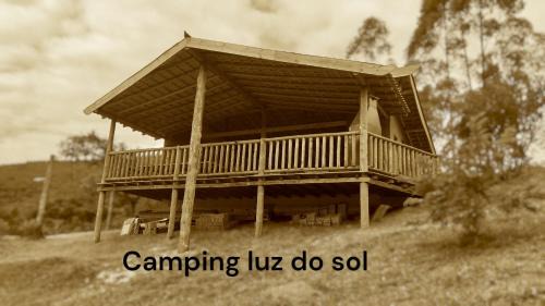 Camping luz do sol