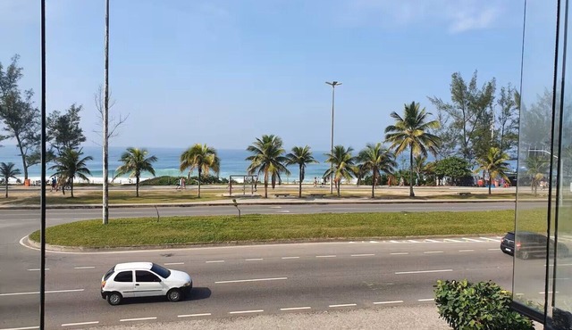 Carnival in Rio, 30 minutes from Copacabana, right in front of the beach.