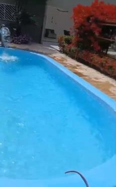 Casa 2 km da praia 3 quartos com piscina
