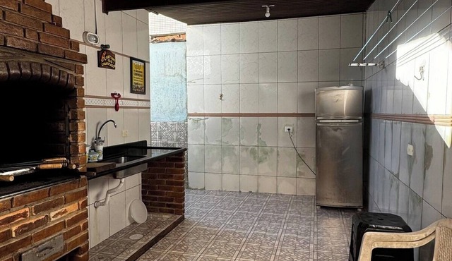 Casa 2 Quartos na Ocian a 200m da Praia! Pet Friendly, Churrasqueira