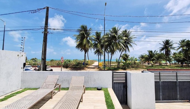 Casa a beira mar, 7 suítes, Ar, Piscina (Bessa/JP)