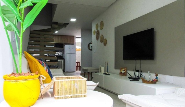 Casa Aconchegante, 150 Metros da Praia, com Piscina Marceneiro - Milagres