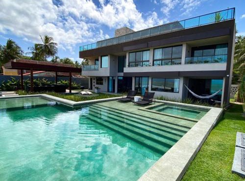 Casa Akumal, Pé na areia, 6 suítes vista mar