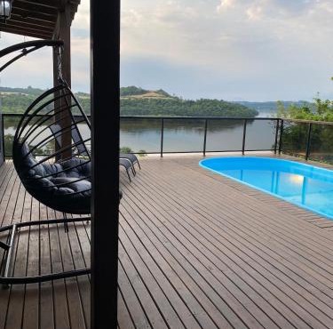 Casa Alagado com visão espetacular do Lago