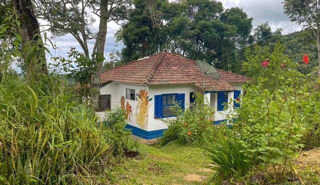Casa azul - Sitio Nossa Paz