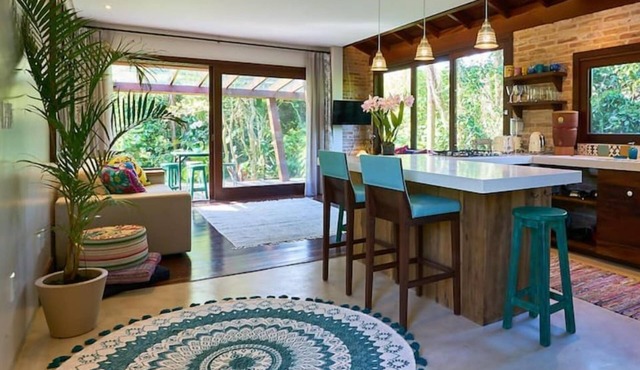 Casa Bali just a few meters from the beach - Barra de Ibiraquera