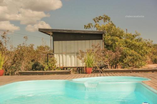 Casa Borba Chalé com piscina