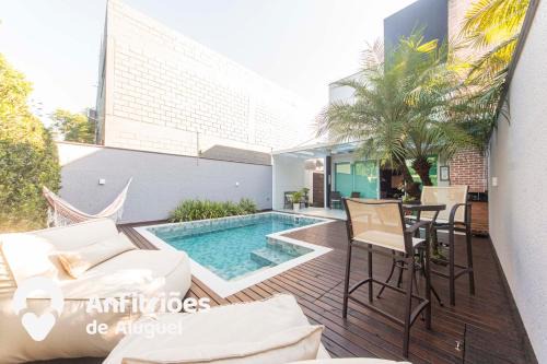 Casa c/piscina a 500m da praia YG2201