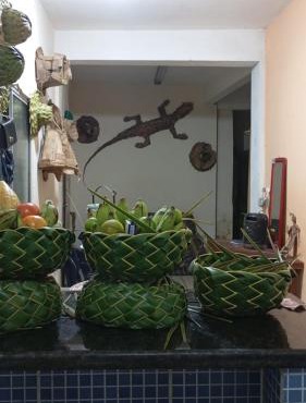 Casa central, hospedagem simples