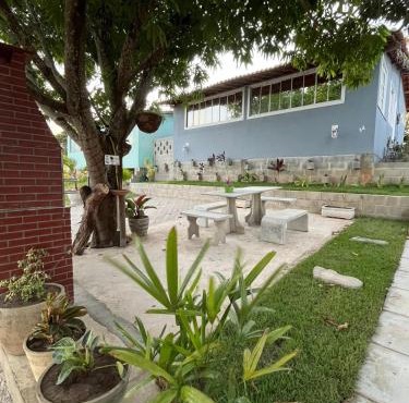 Casa Chalé mobiliado, com ar condicionado na praia de Jaguaribe em Ilha de Itamaracá, Piscina, Chalé, Churrasqueira e Lareira de chão com vista para o Mar