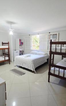 Casa Clorophila, quarto para até 6 hóspedes
