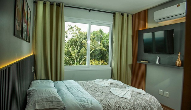 Casa com ótima localização e Wi-Fi em Gramado/RS