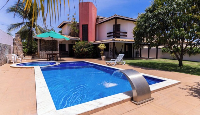 Casa com Hidro, Piscina e Churrasqueira - Jacuípe