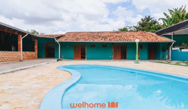 Casa com piscina e vista deslumbrante em Braganca