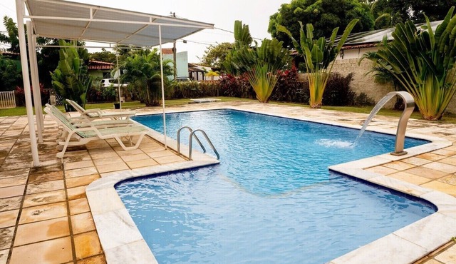 Casa com piscina, churrasq, Wi Fi próximo ao mar