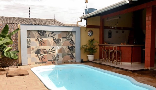 Casa com Piscina e Academia Privativa em Macapa