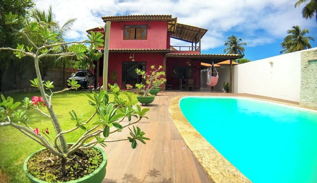 Casa com piscina e Wi-Fi em Porto de Sauípe/BA