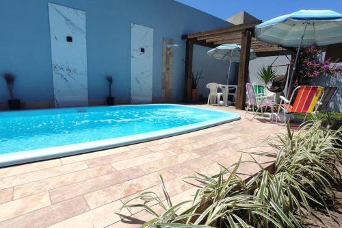 Casa com piscina pertinho do mar Centro de Mariluz