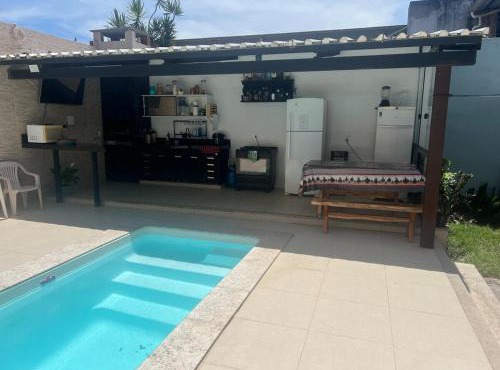 Casa com Piscina Privativa Churrasqueira Ar condicionado