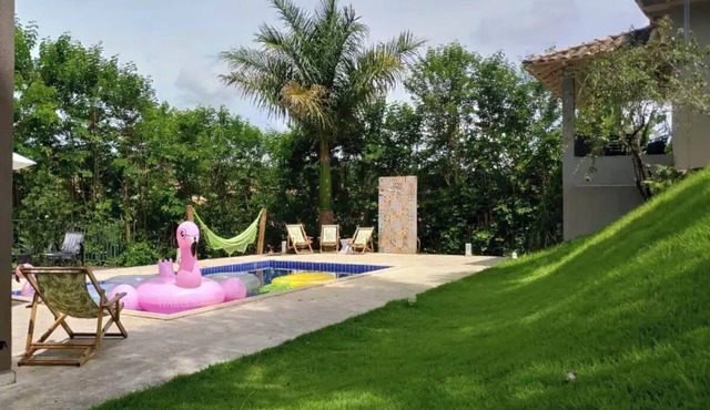 Casa Completa: Piscina, Sauna, Lareira