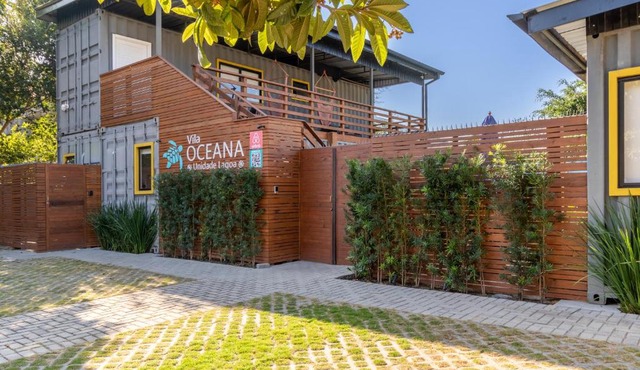 Casa Container-AC-1000Mbps-Cozinha Completa-BBQ