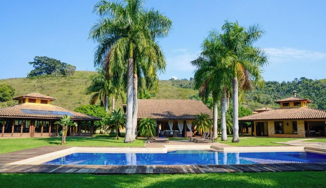 Casa de campo c/piscina, academia, hidro e Wi-fi