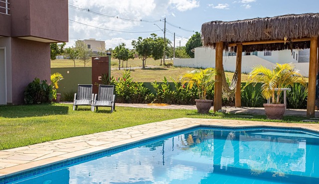Casa de campo com Wi-Fi no Parque Aquático Thermas