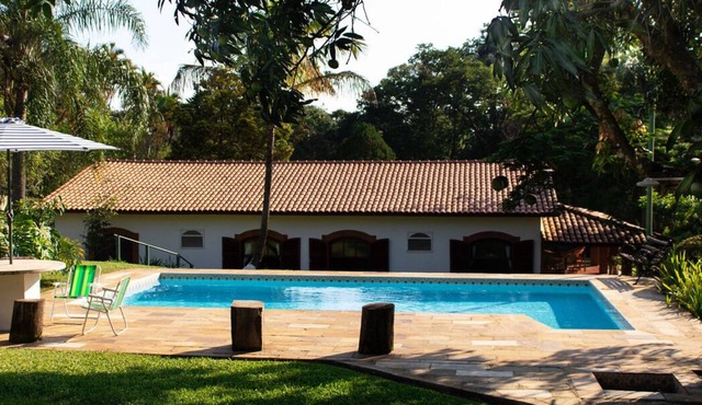 Casa de campo com Wi-Fi e Piscina em Itupeva/SP