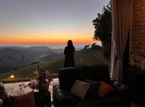 Casa de Vidro na Montanha