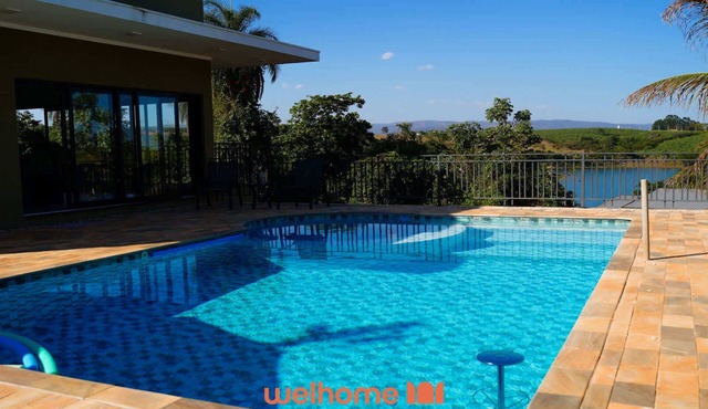 Casa em Delfinopolis com piscina aquecida e vista