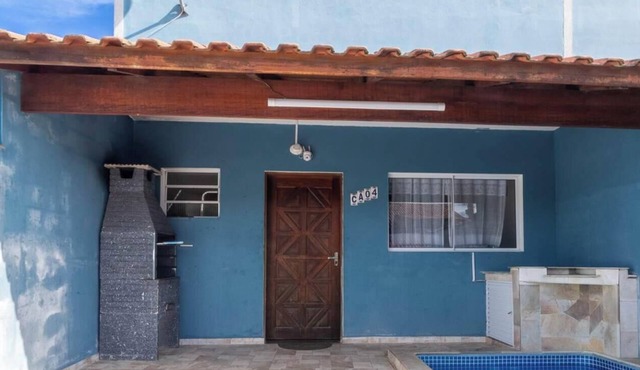 Casa em Itanhaém Pé na Areia com Piscina