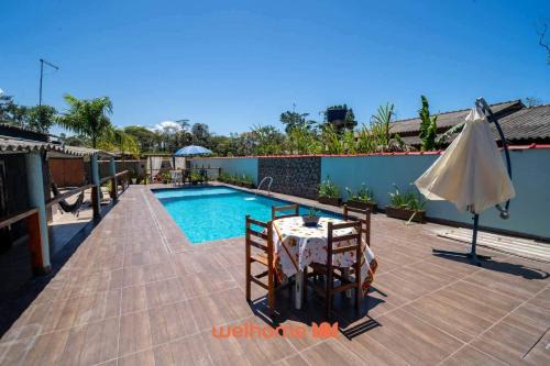Casa em Mongagua com Piscina e Churrasqueira