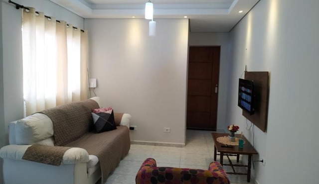 Casa Inteira - 2 Quartos com Ar - Pariquera-Açu - Vila Sossego com Garagem