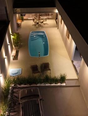 casa inteira com 3 suites e área de lazer