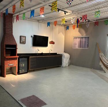 Casa Mobiliada com Área Gourmet