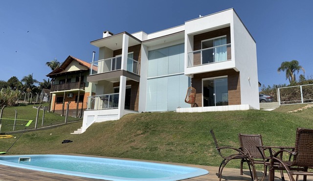 Casa na Barragem de Palmeiras - Rio dos Cedros - SC