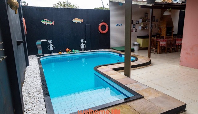 Casa na Ilha com Churrasqueira
