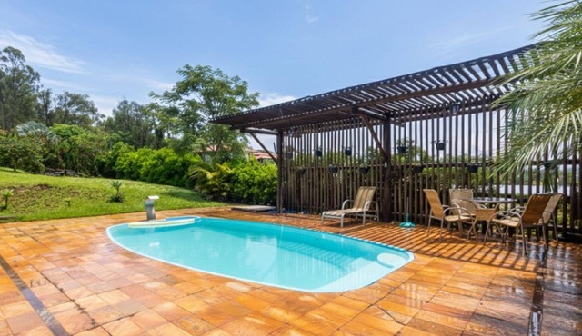 Casa perto da Serra do Cipó com piscina e sinuca