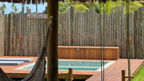 Casa Pindorama com Vista para o mar em Corumbau