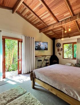 Casa Refúgio com suíte e lareira!