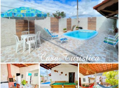 Casa Turística Térrea - 5 Quartos, apenas 5 min carro Praia