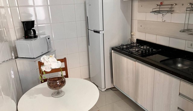 Central apartment, close to the bus station, Guadalupe Church and Coxa Stadium