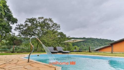 Chácara em Mairinque com Área Verde e Piscina